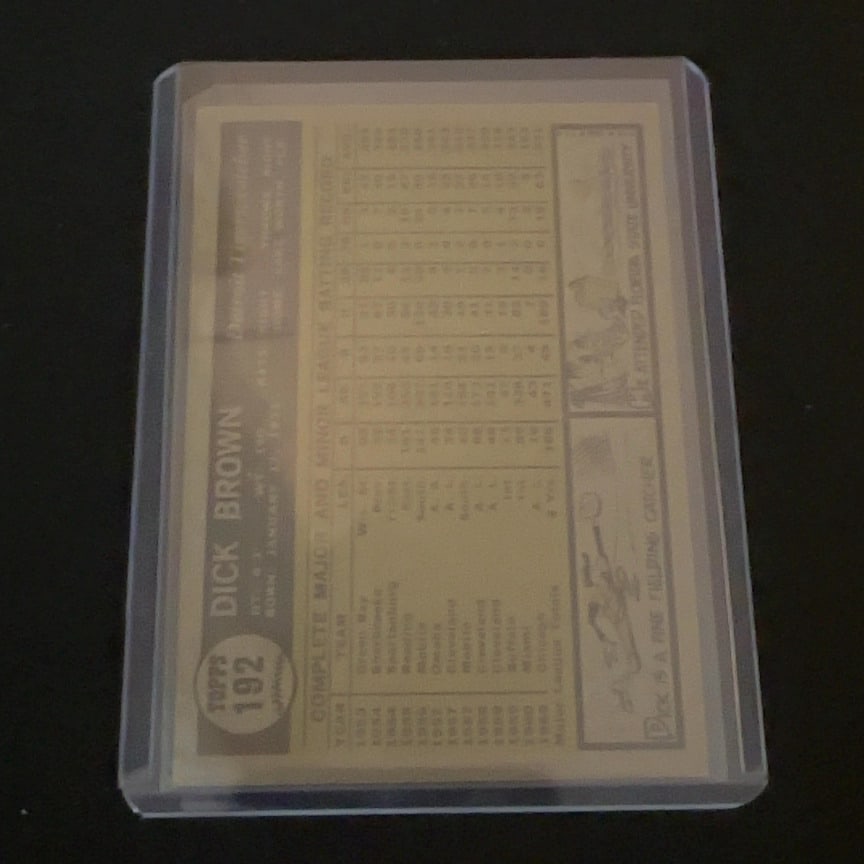 1961 Topps Dick Brown - 2