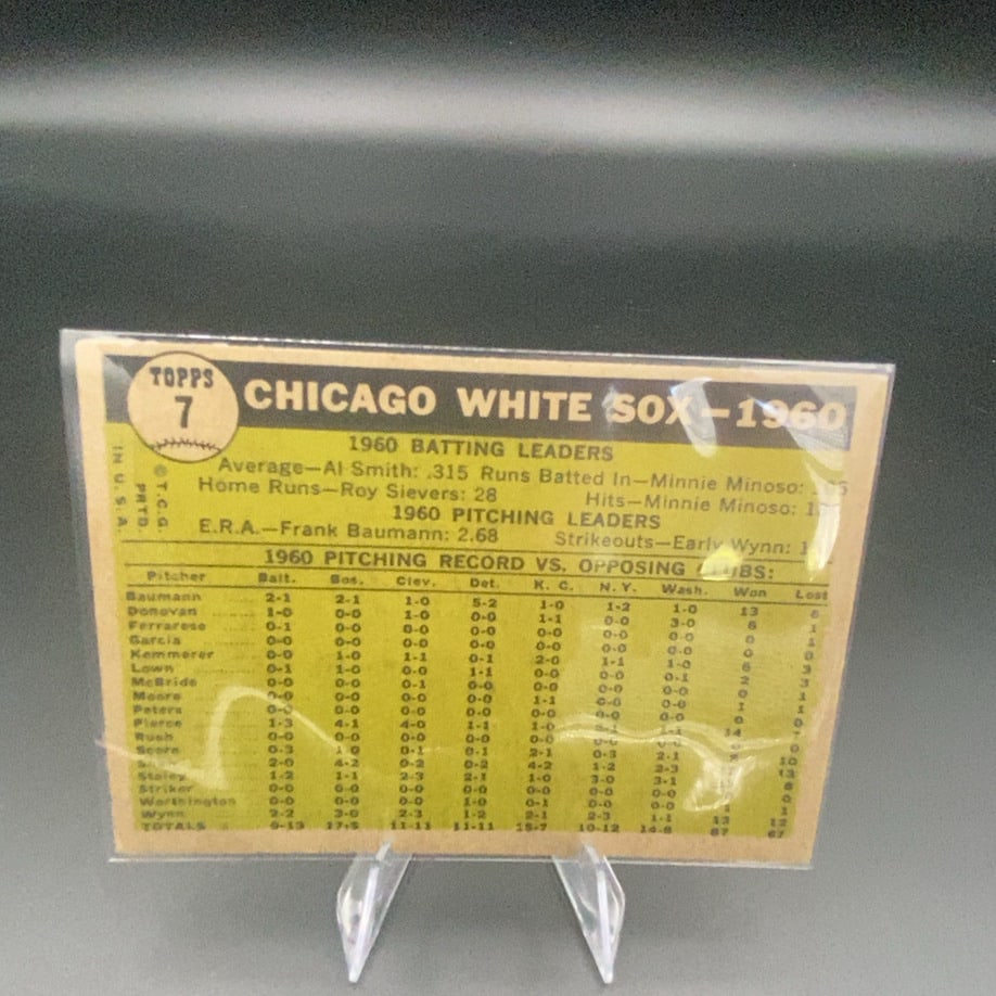 Chicago White Sox Team Card - 2