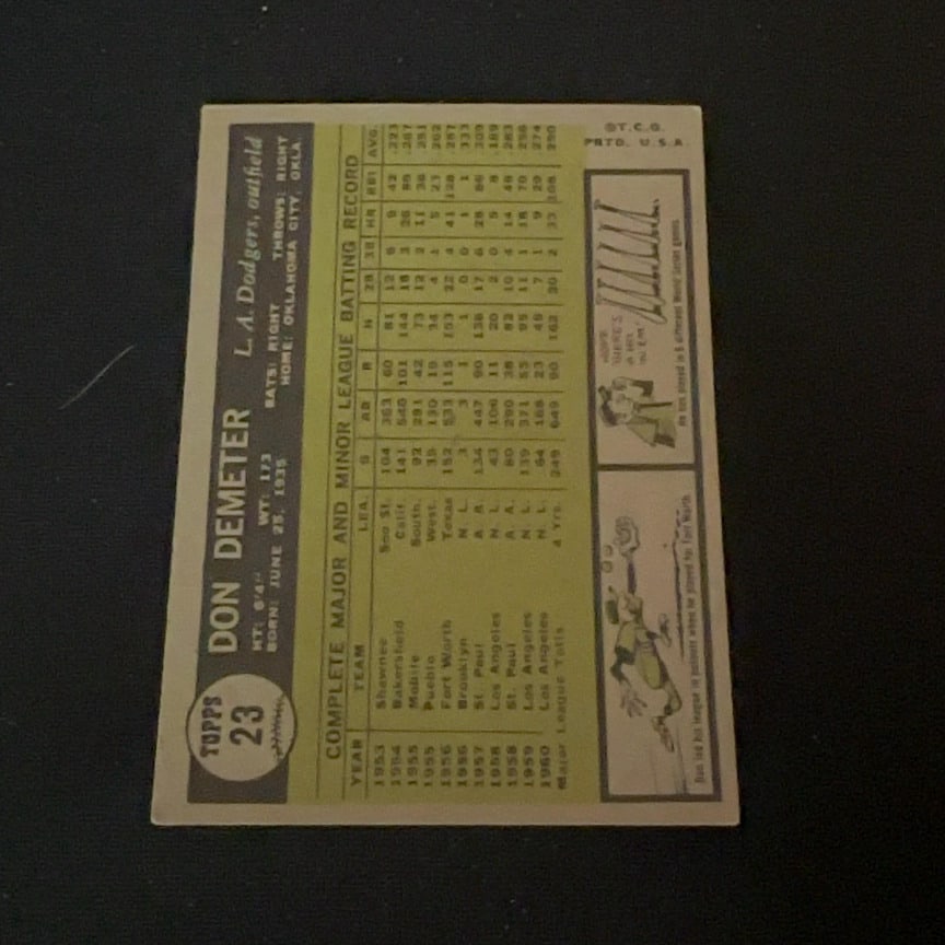 Don Demeter Los Angeles Dodgers - 2
