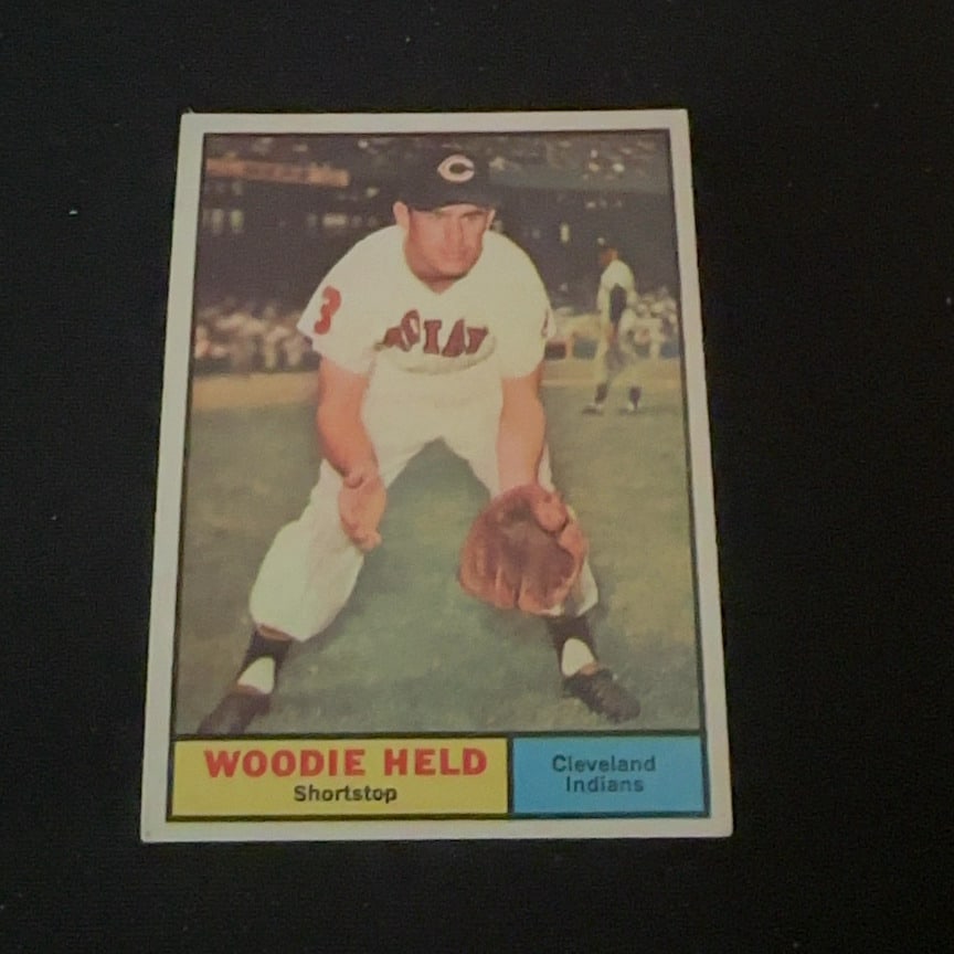 Woodie Held Cleveland Indians (1 of 2)