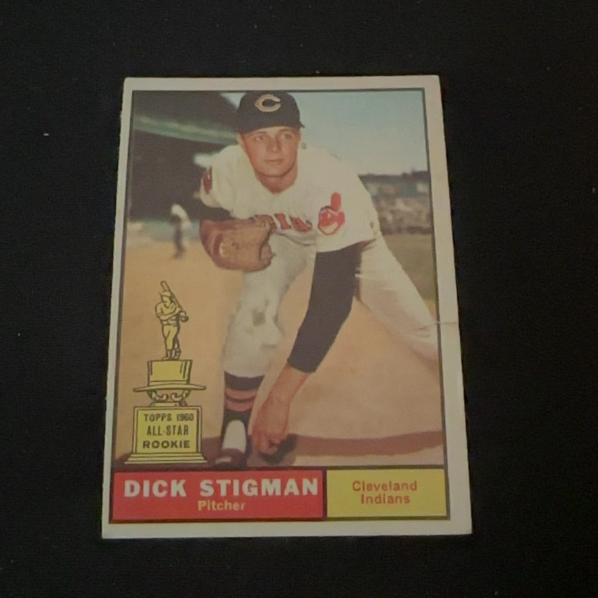 1961 Topps Dick Stigman (1 of 2)