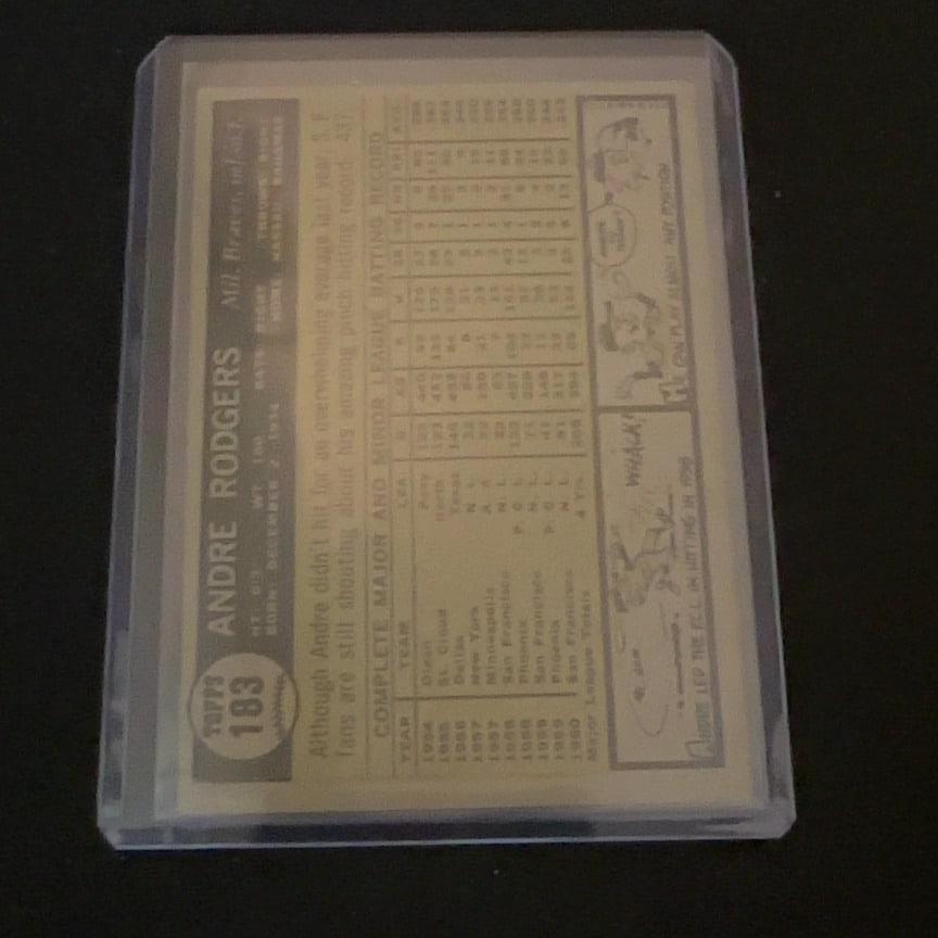 Andre Rodgers Milwaukee Braves - 2