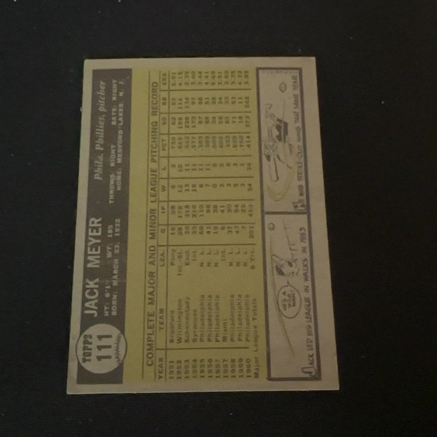 Jack Meyer Philadelphia Phillies - 2