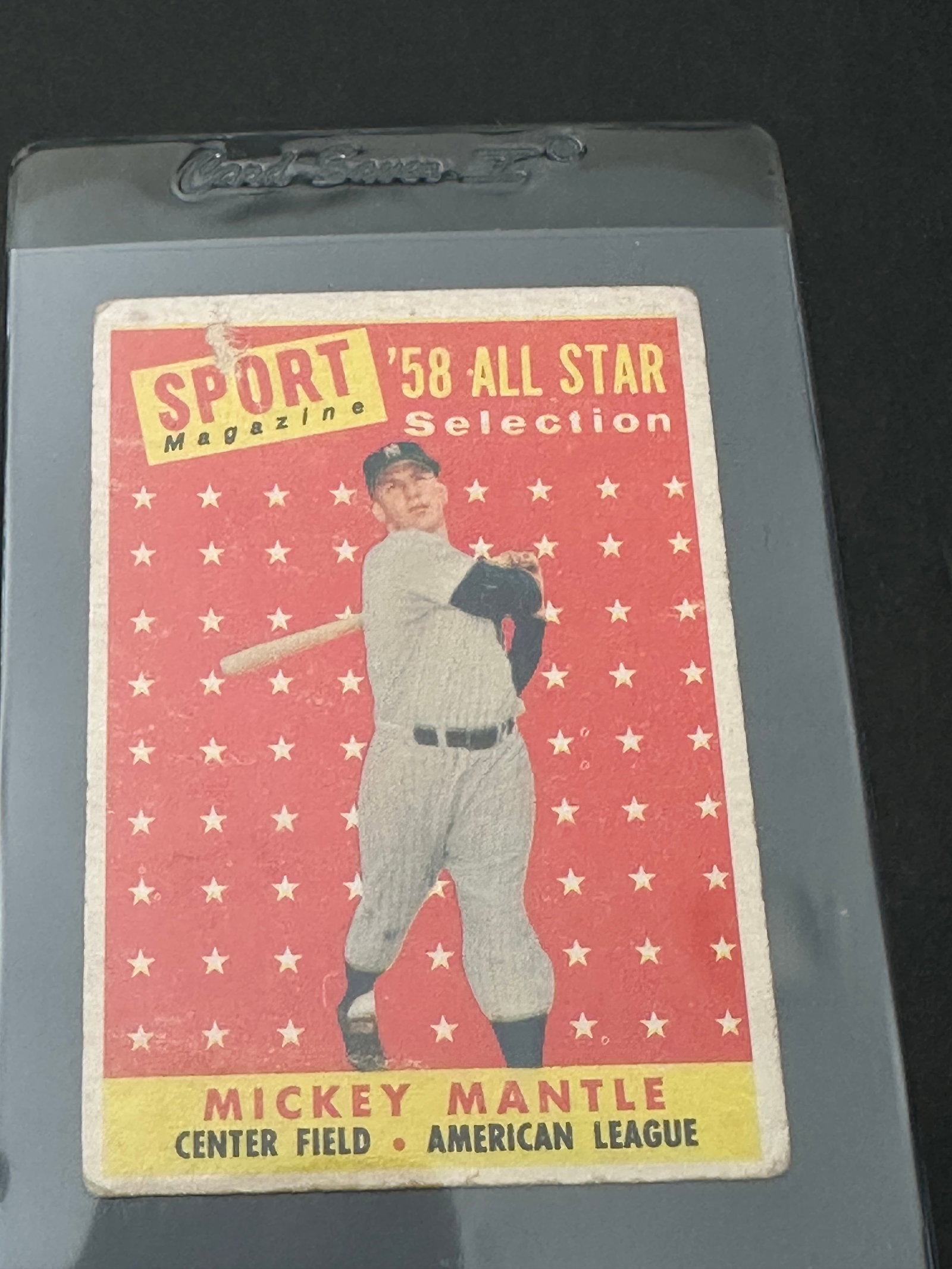 1958 Sport Magazine Mickey Mantle (1 of 2)