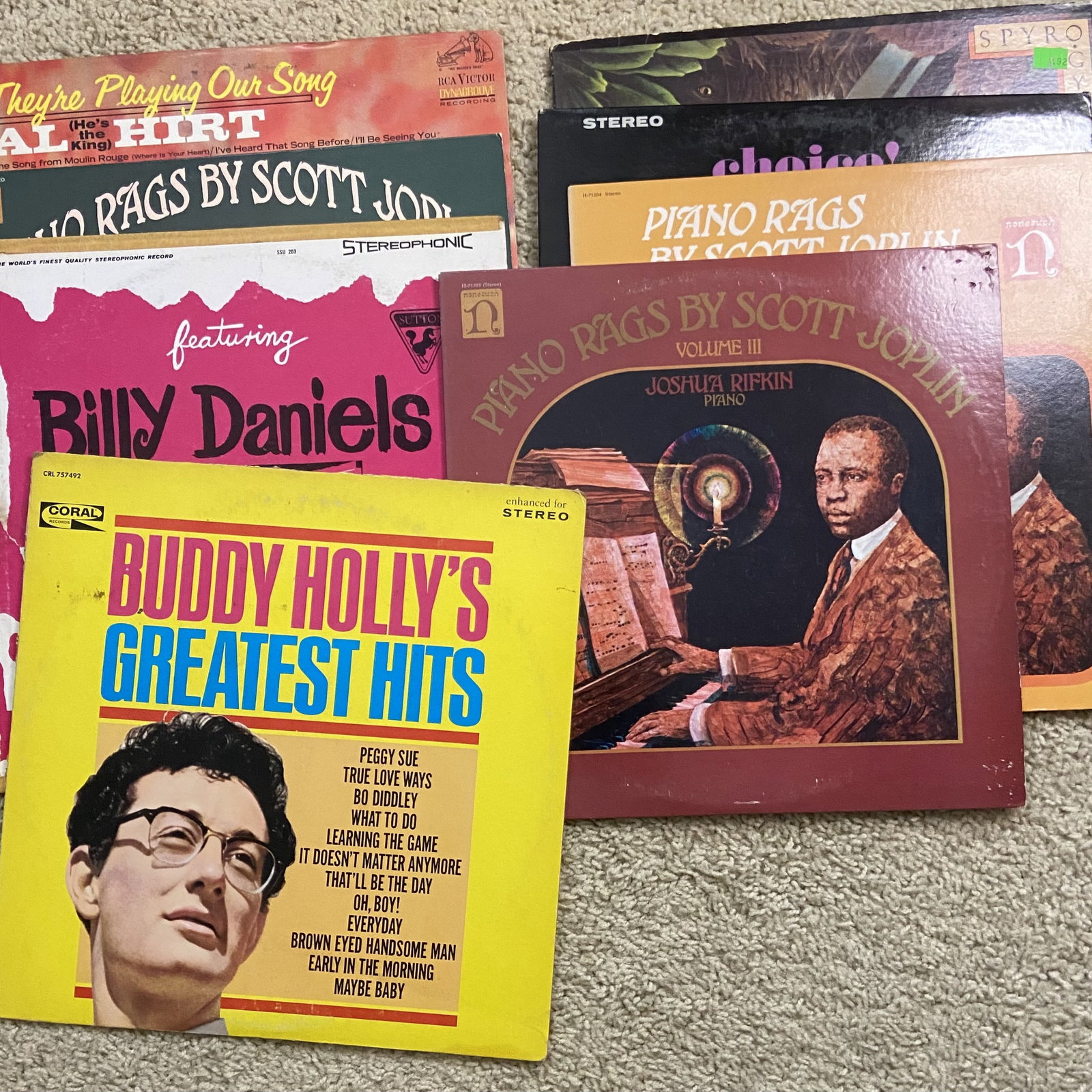 Buddy Holly's Greatest Hits Vinyl Record (1 of 1)
