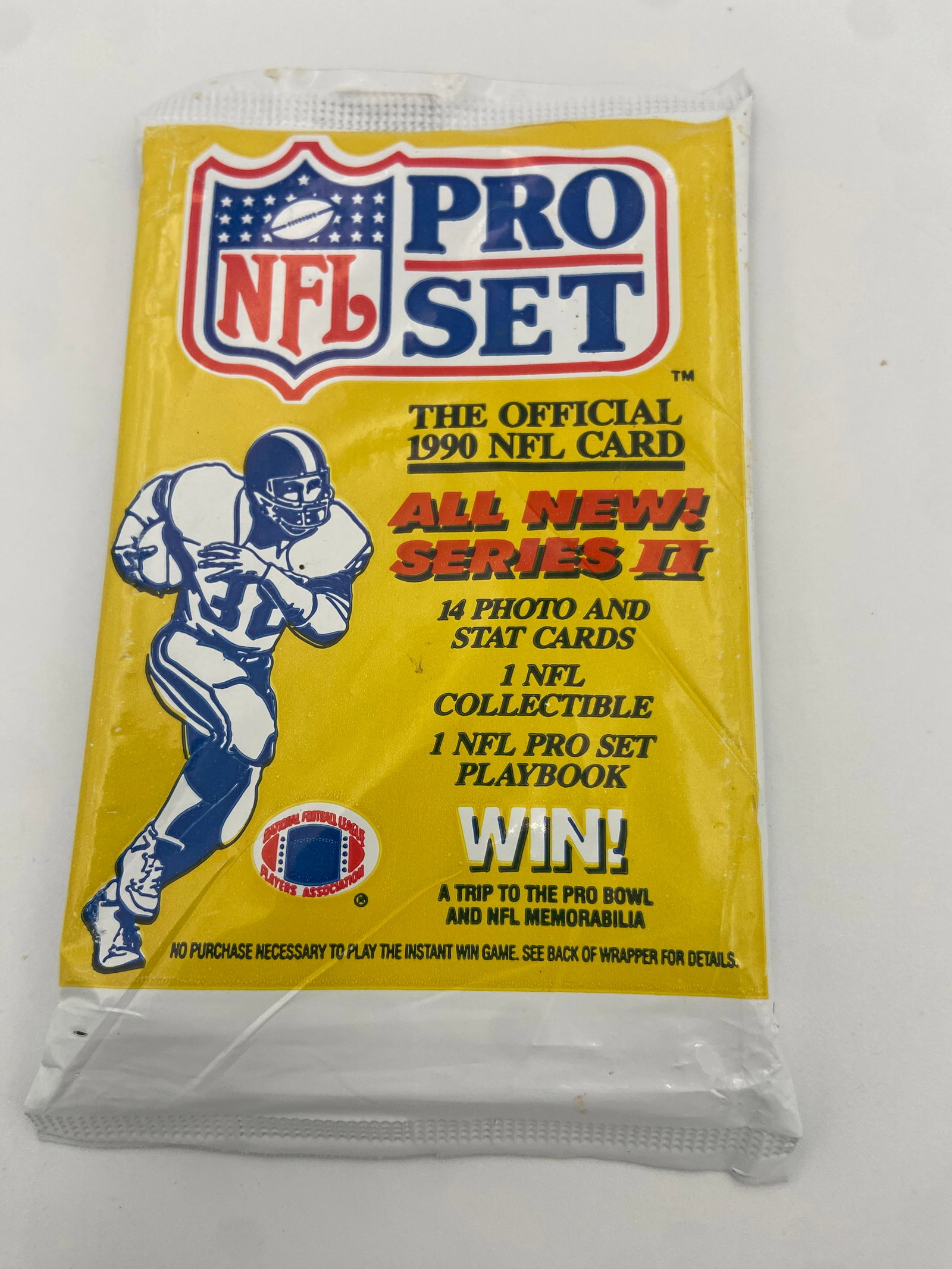 1990 Pro Set Series II NFL Football Wax Pack (1 of 2)