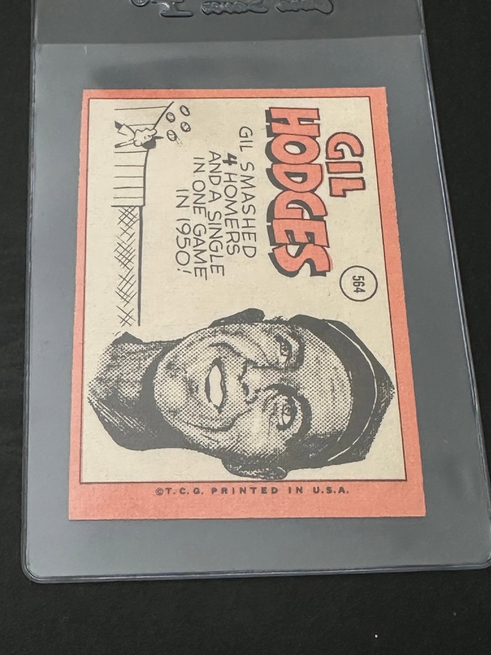 1969 Topps Gil Hodges Baseball Card - 2