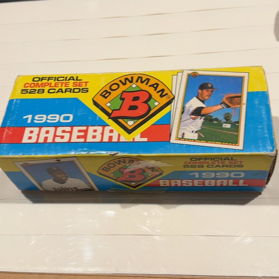 1990 Bowman Baseball Official Complete Set (1 of 2)