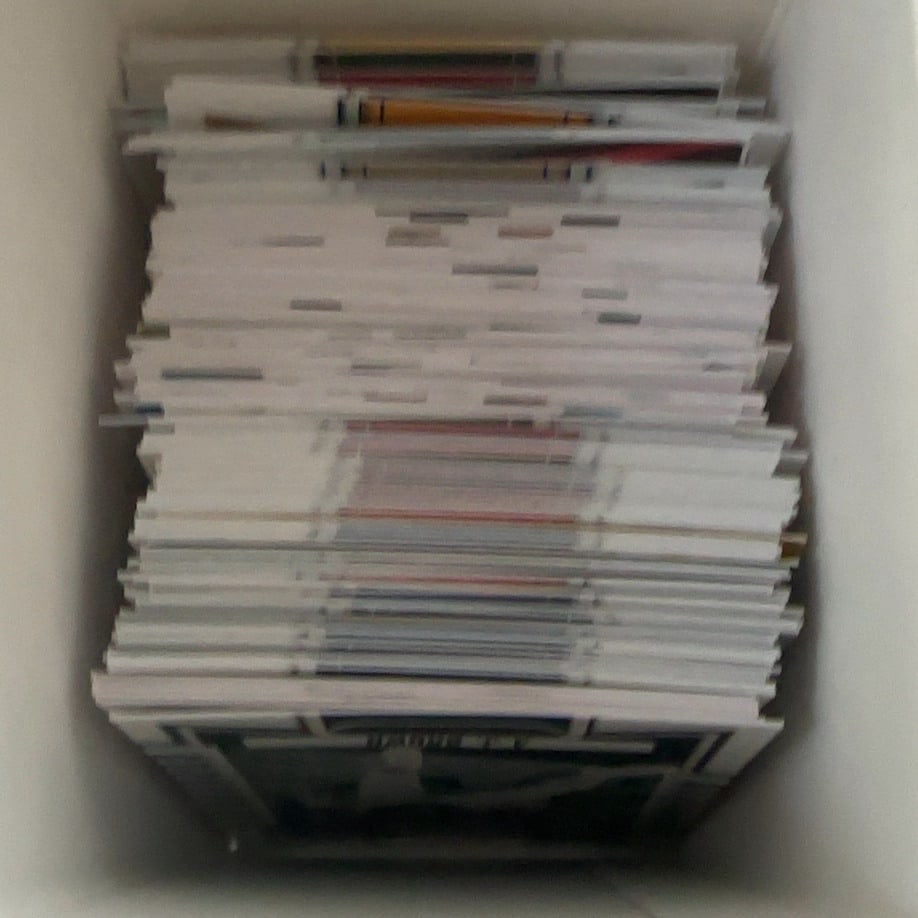 Group of Football cards in Box - 2