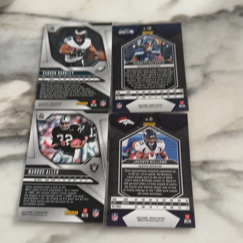 2024 Panini Football Trading Card 4-Card Lot - 2