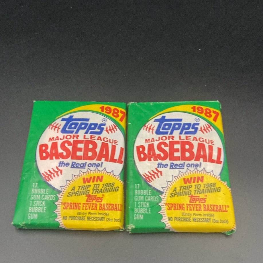 1987 Topps Major League Baseball Wax Packs (1 of 1)