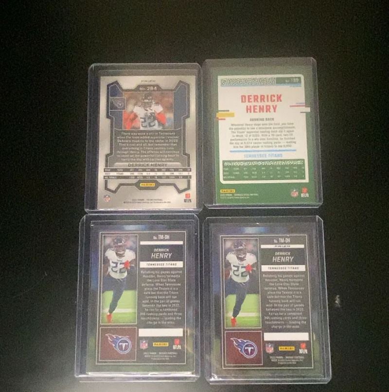 Derrick Henry Trading Cards Lot - 2