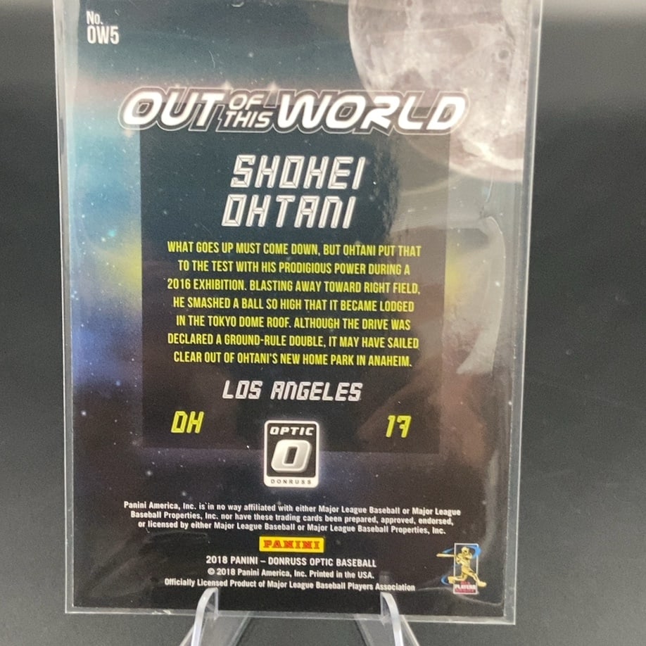 Donruss Optic Shohei Ohtani Out Of This World - 2