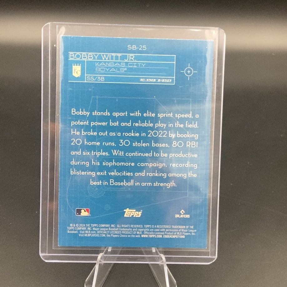 2024 Topps Bobby Witt Jr. - 2