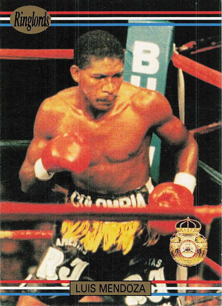 1993 Ringlords Luis Mendoza Boxing Trading Card (1 of 1)