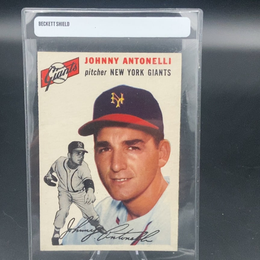 1954 Topps Johnny Antonelli #119 baseball card (1 of 1)