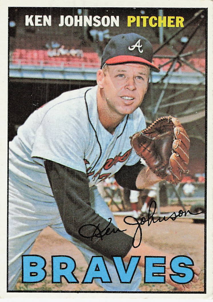 1967 Topps Ken Johnson / Ken Boyer #105 (1 of 1)