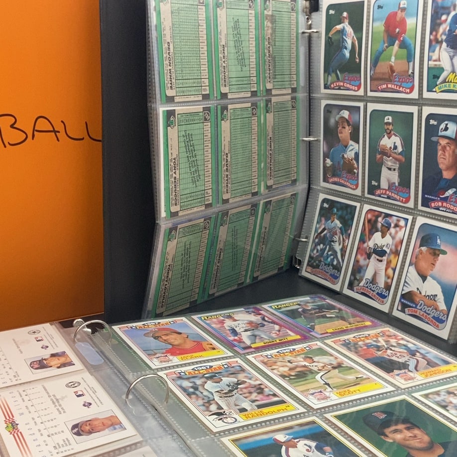 Assorted Vintage Topps baseball cards from the 1970s and 1980s (1 of 1)