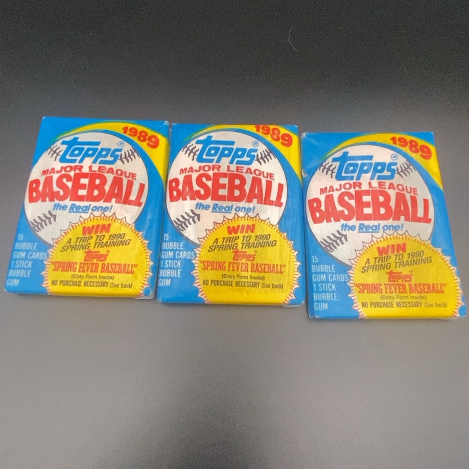 1989 Topps Major League Baseball Wax Packs (1 of 1)