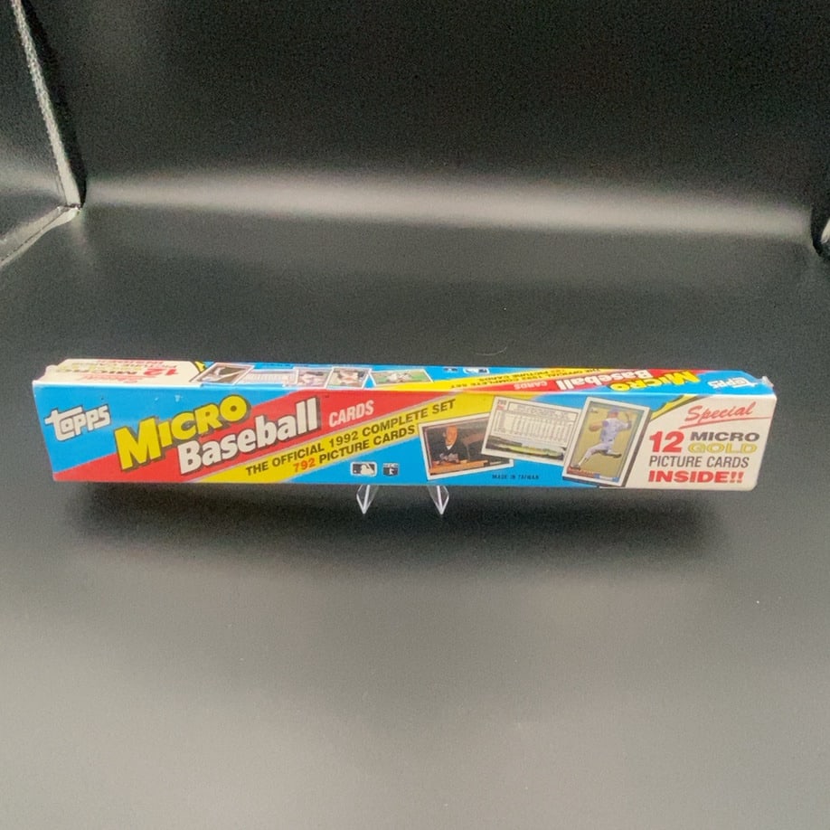 1992 Topps Micro Baseball Complete Set (1 of 1)