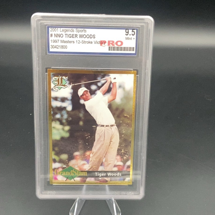2001 Legends Sports Vol. 13 No. 1 Tiger Woods Grand Slam (1 of 1)