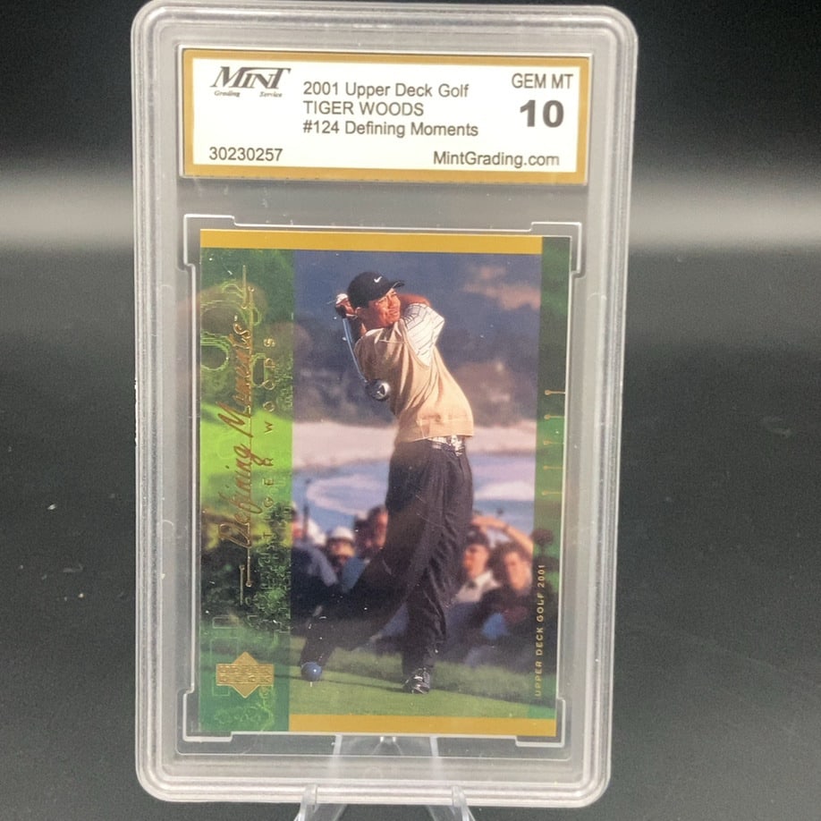 2001 Upper Deck Golf Tiger Woods (1 of 1)