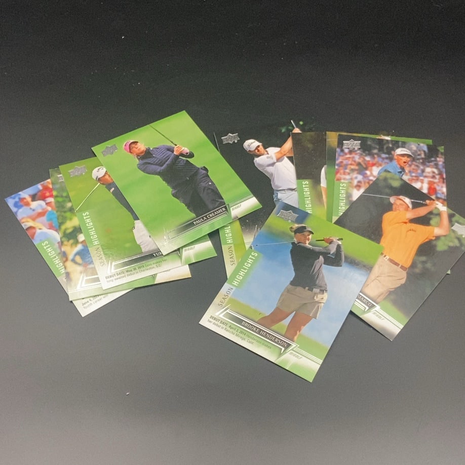 2020 Upper Deck Golf Season Highlights Cards (1 of 1)