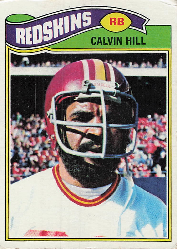 1977 Topps Calvin Hill #429 football trading card (1 of 1)