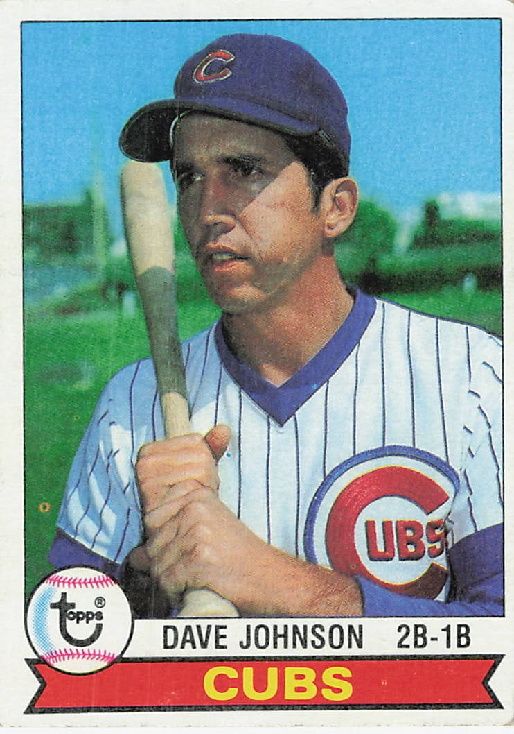 1979 Topps #513 Dave Johnson baseball card: This is a 1979 Topps baseball card featuring Dave Johnson, a former Major League Baseball infielder and manager. The card showcases Johnson in his baseball uniform against the classic 1979 Topps card 