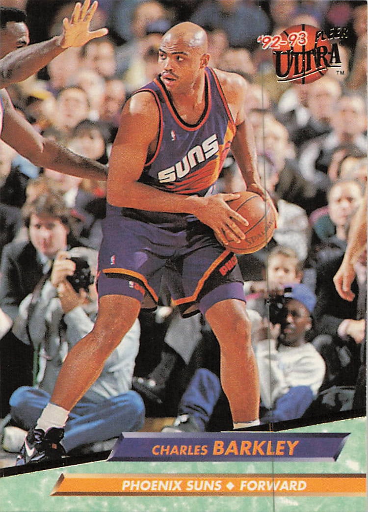1992-93 Fleer Ultra #337 trading card featuring NBA legend Charles Barkley (1 of 1)