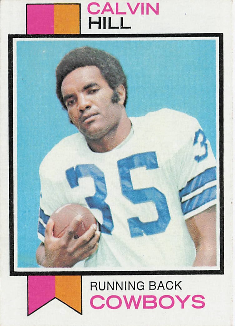 1973 Topps #35 vintage football trading card: This is a 1973 Topps vintage football trading card, #35, from the classic 1970s Topps football set. The card features the distinctive design and styling of the era, making it a notable collectible