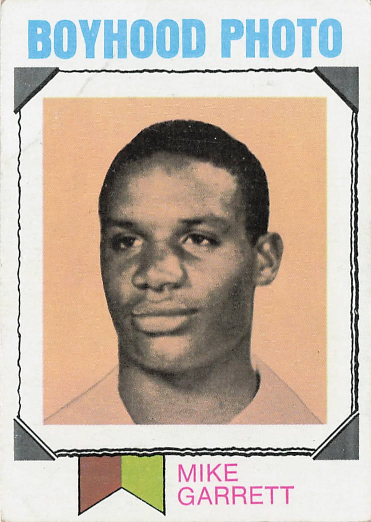 1973 Topps #267 Mike Garrett football card (1 of 2)