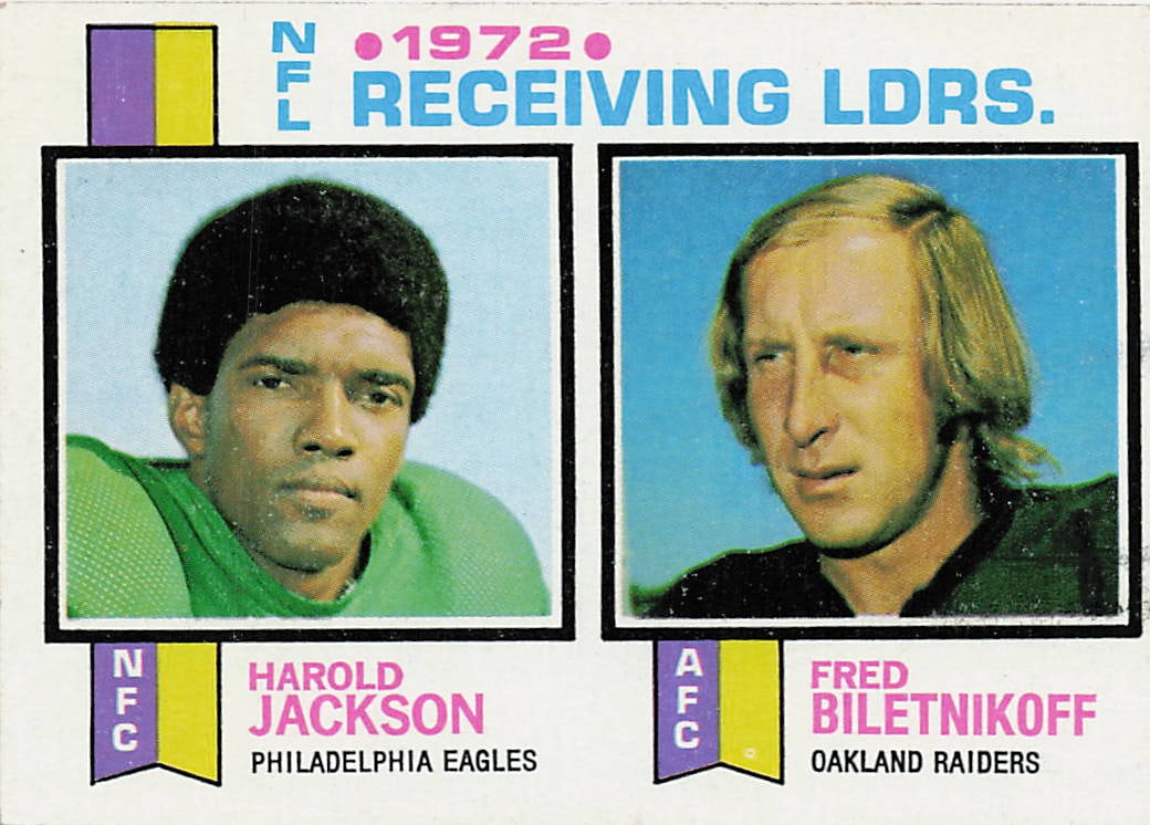 1973 Topps #3 Receiving Leaders (1 of 2)