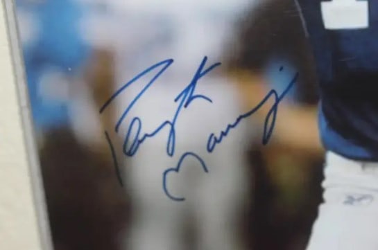 Peyton Manning Autographed Indianapolis Colts Photo - 3
