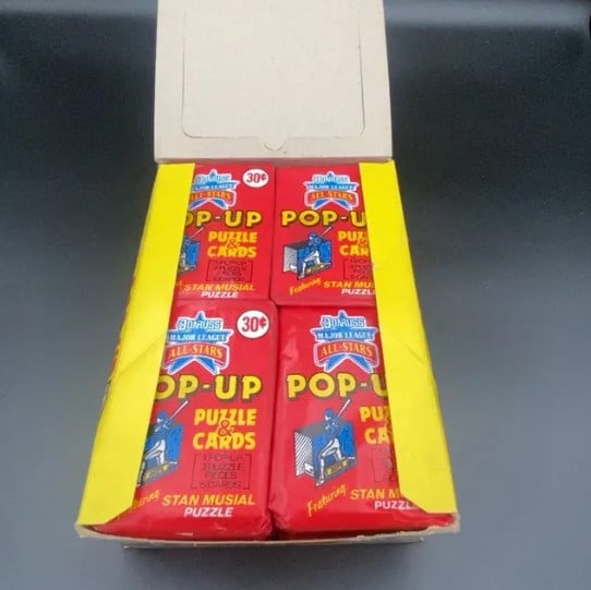 Donruss Major League All-Stars Pop-Up Puzzle & Cards - 2