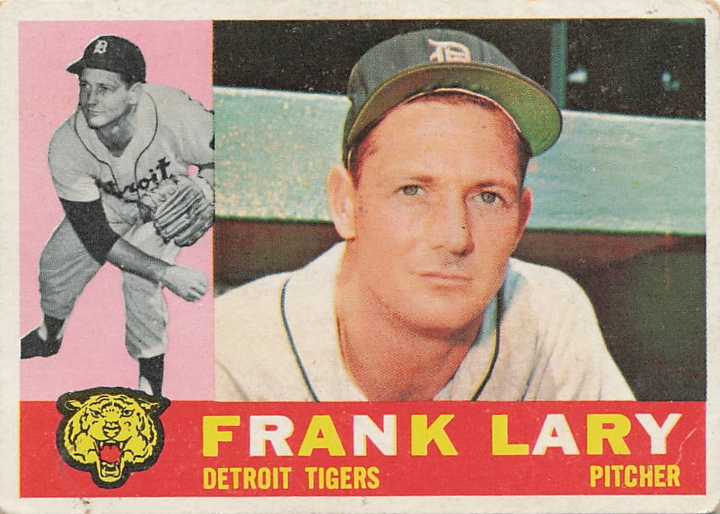 1960 Topps Frank Lary #85 baseball card (1 of 2)
