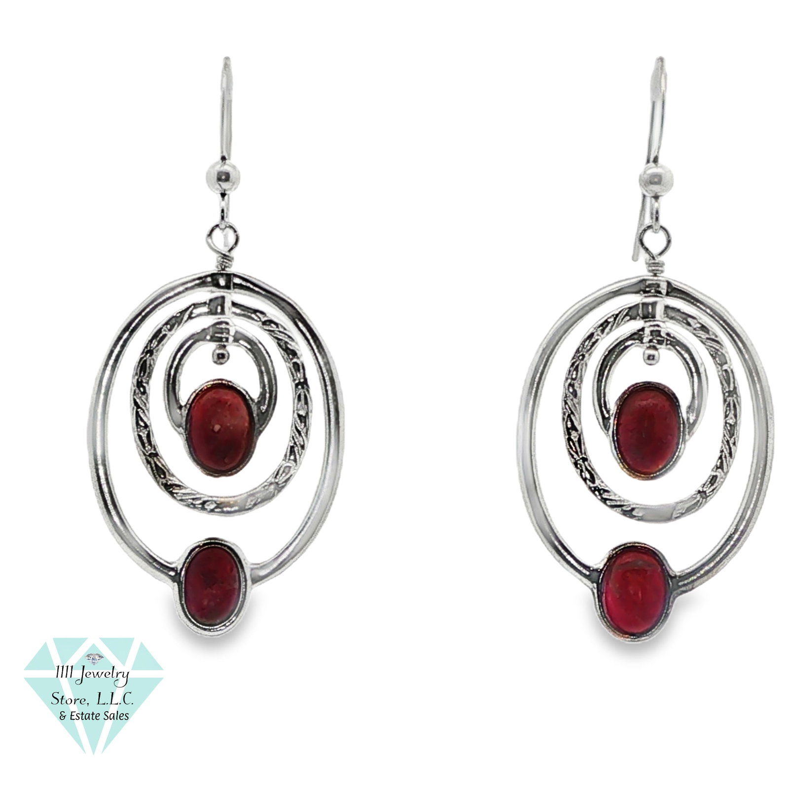 Designer Jay King DTR .925 Sterling Silver Coral Dangle Earrings: Title: Designer Jay King DTR .925 Sterling Silver Coral Dangle Earrings Brand: Jay King; Signed DTR Jewelry Type: Earrings Material: Sterling Silver .925, Coral Main Stone, Carat, Color, Clarity: Co