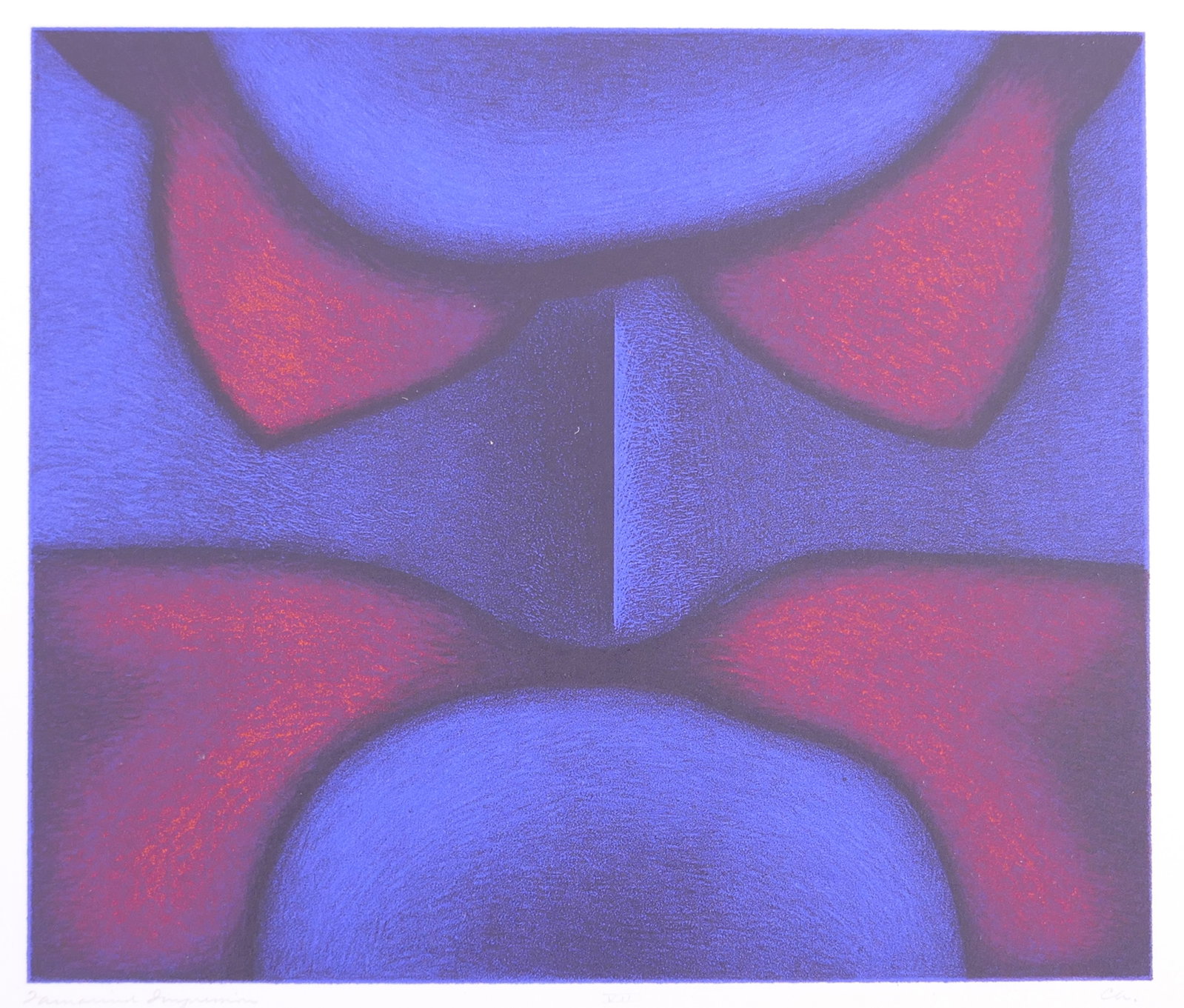 Clinton Adams (American, 1918–2002), Venus in Cibola VII, 1969 Color Lithograph (1 of 15)