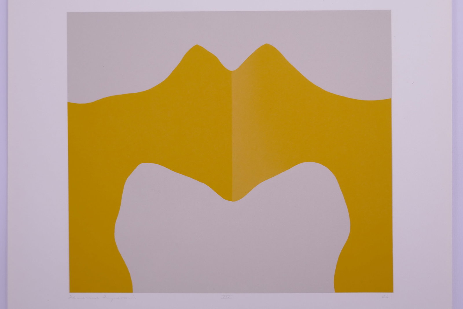 Clinton Adams (American, 1918–2002), Venus in Cibola III, 1969 Color Lithograph (1 of 15)