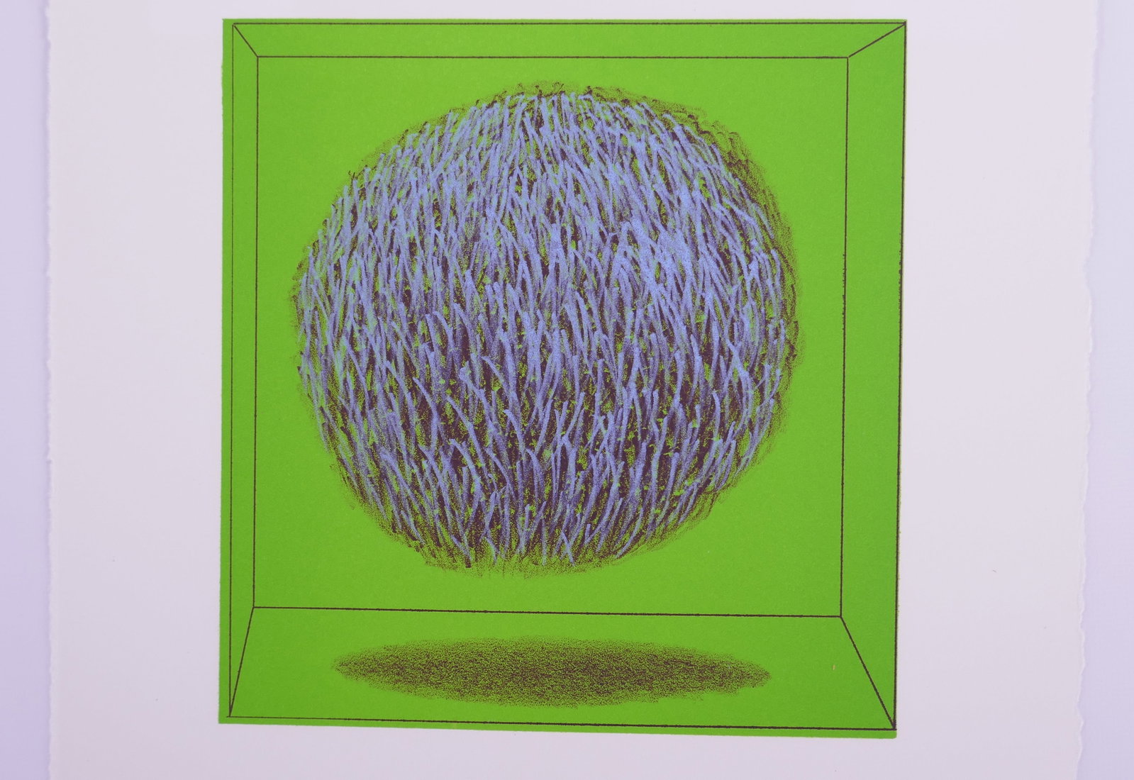 James Boynton, Ball (Pandorasville Revisited XII), 1967 Tamarind Color Lithograph (1 of 20)