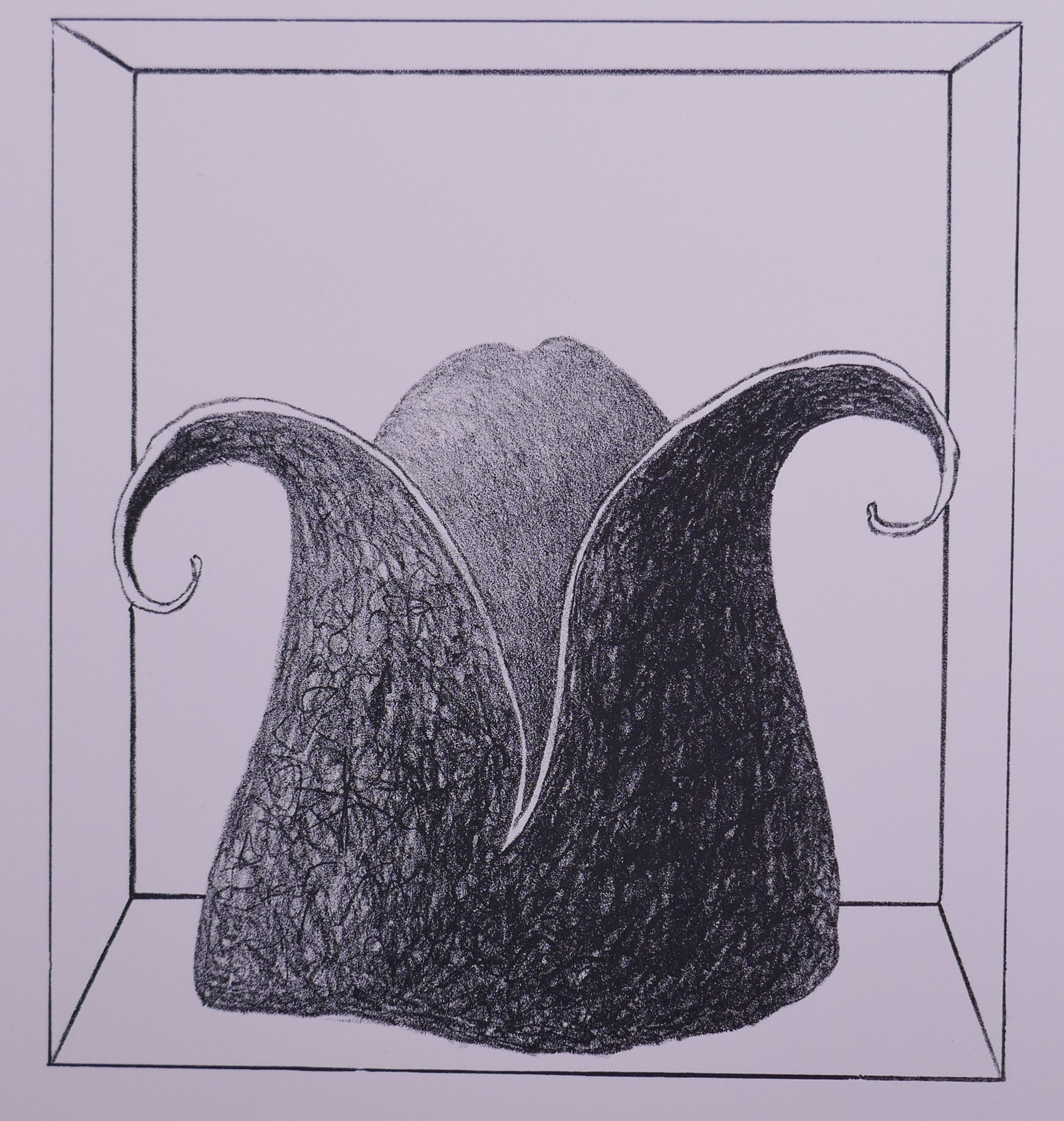 James Boynton, Untitled (Purple), 1967 Tamarind Lithograph (1 of 19)