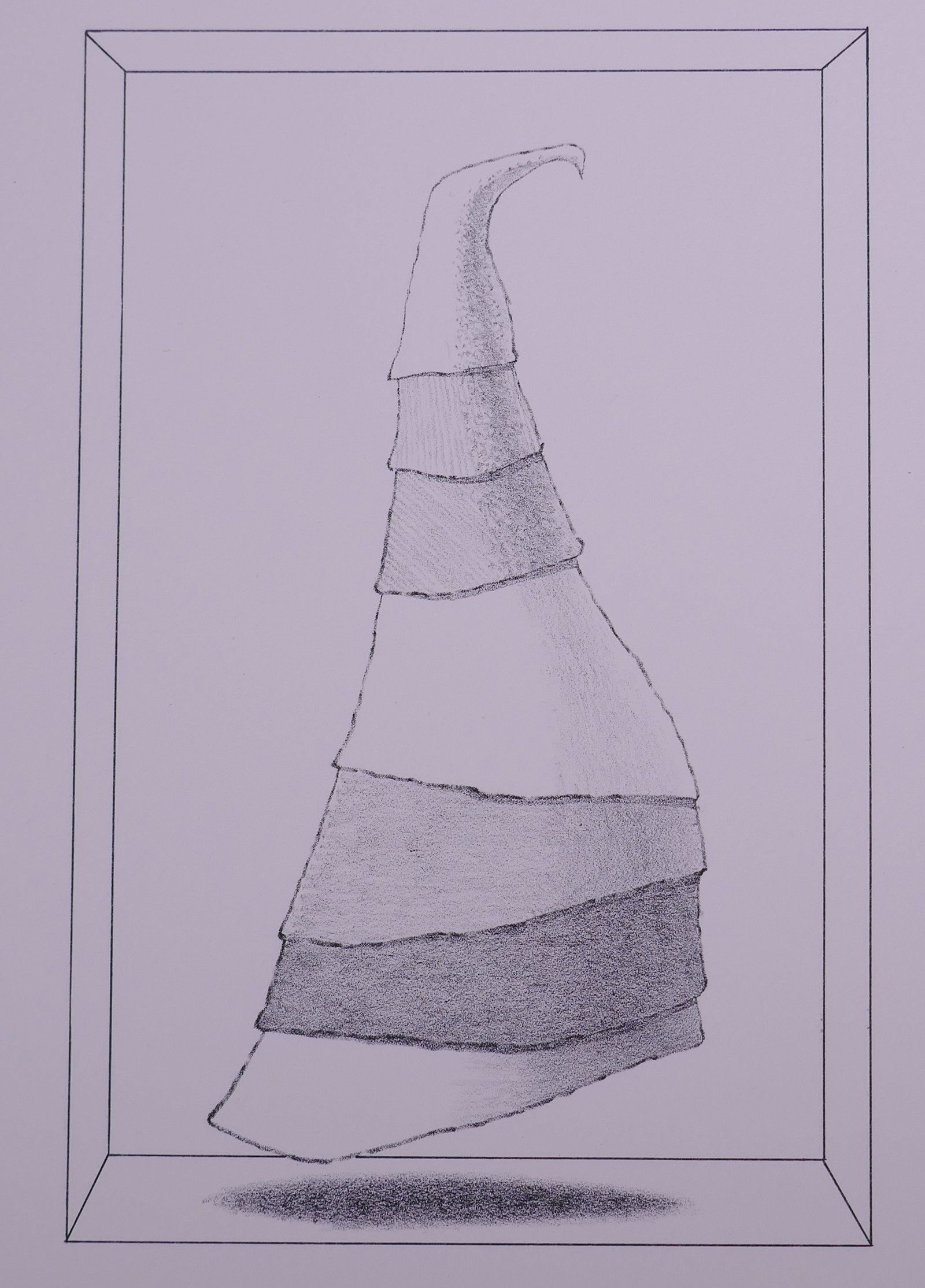 James Boynton, Untitled (Striped Wizard), 1967 Tamarind Lithograph (1 of 20)