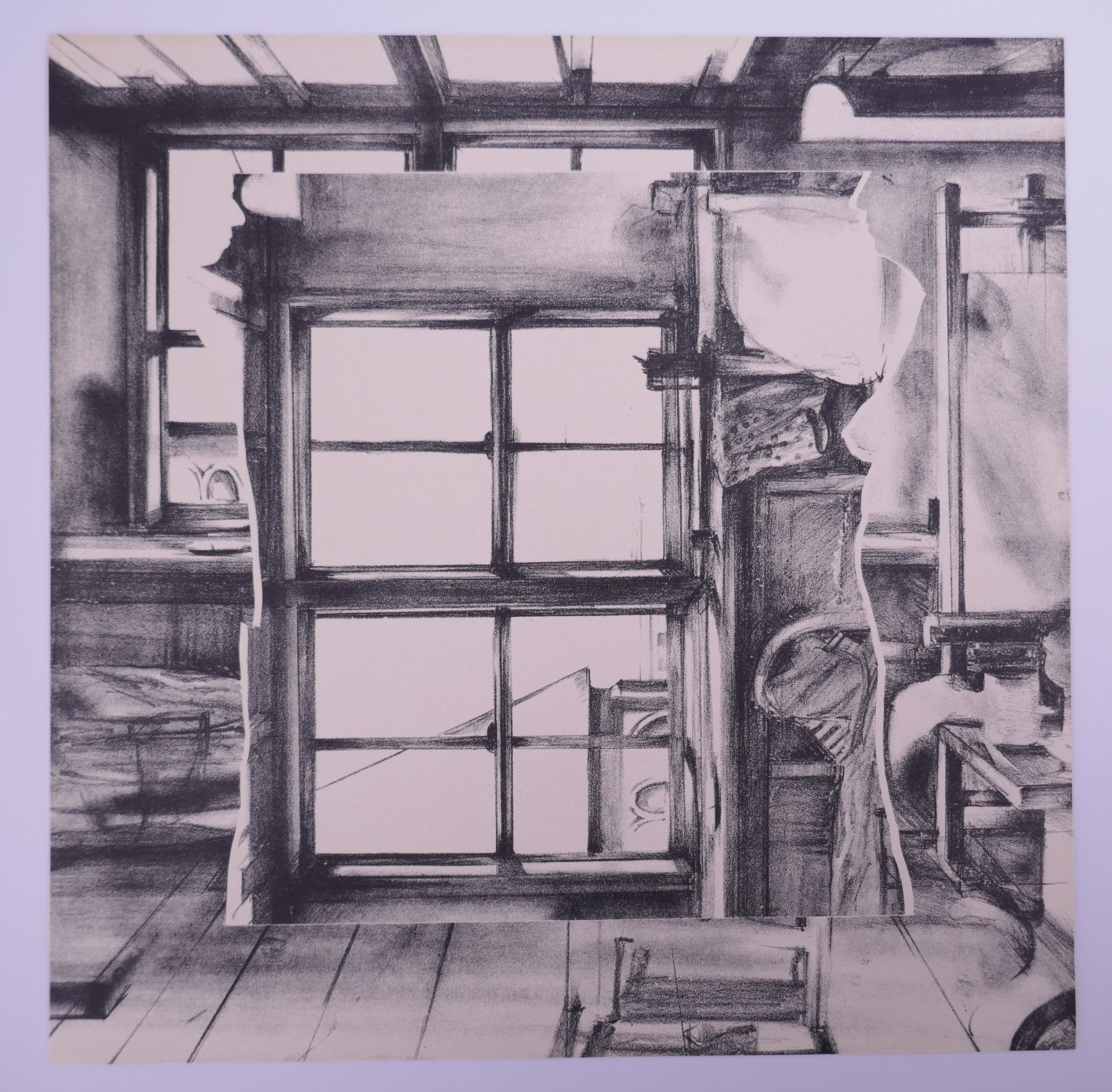 Michael Mazur (American, 1935–2009), Studio Views II, 1968 Tamarind Lithograph (1 of 20)