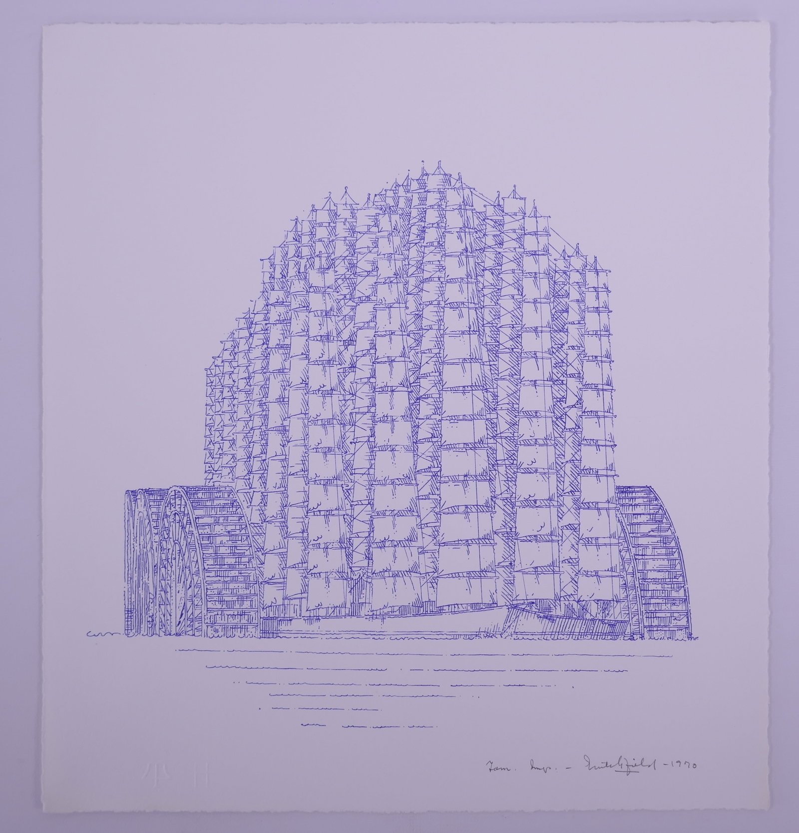 William Crutchfield (American, 1932–2015), The Great Southeastern from Air Land Sea, 1970 (1 of 19)