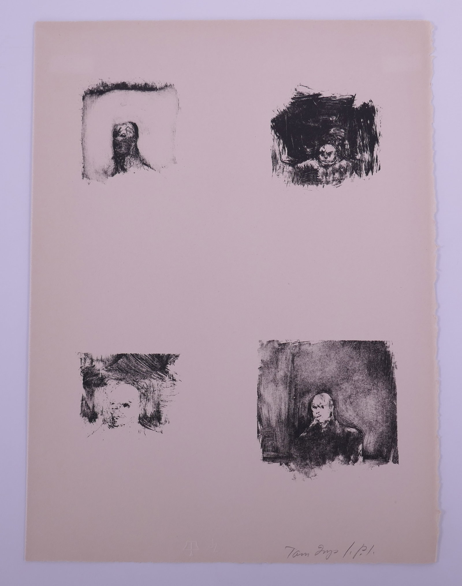 John Paul Jones (American, 1924–1999), Untitled, 1962 Lithograph (1 of 17)