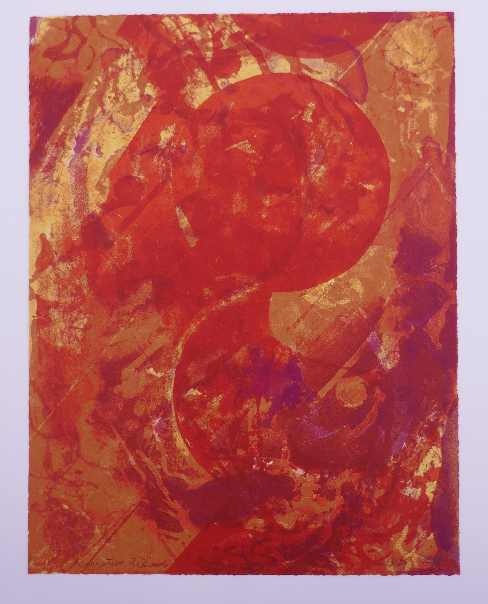 Clifford Smith (American, born 1936), Operation Redwing, 1965 Color Lithograph (1 of 19)