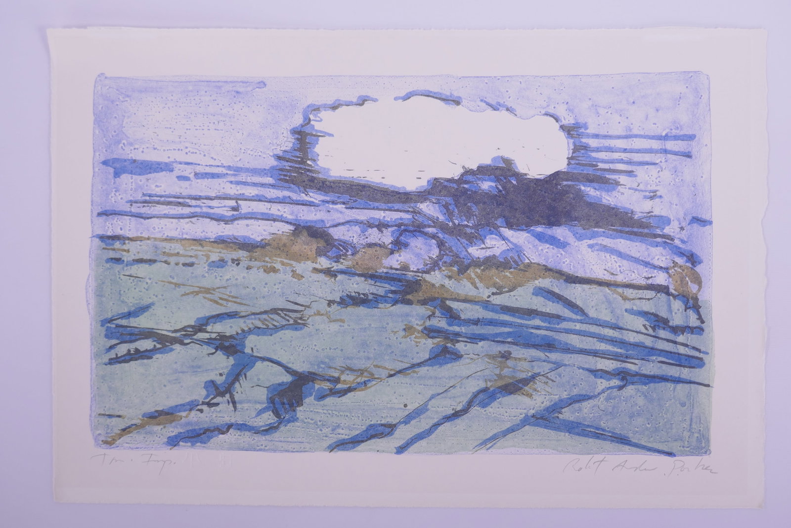 Robert Andrew Parker (American, 1927–2023), County Clare, Eire X, 1967 Color Lithograph (1 of 18)