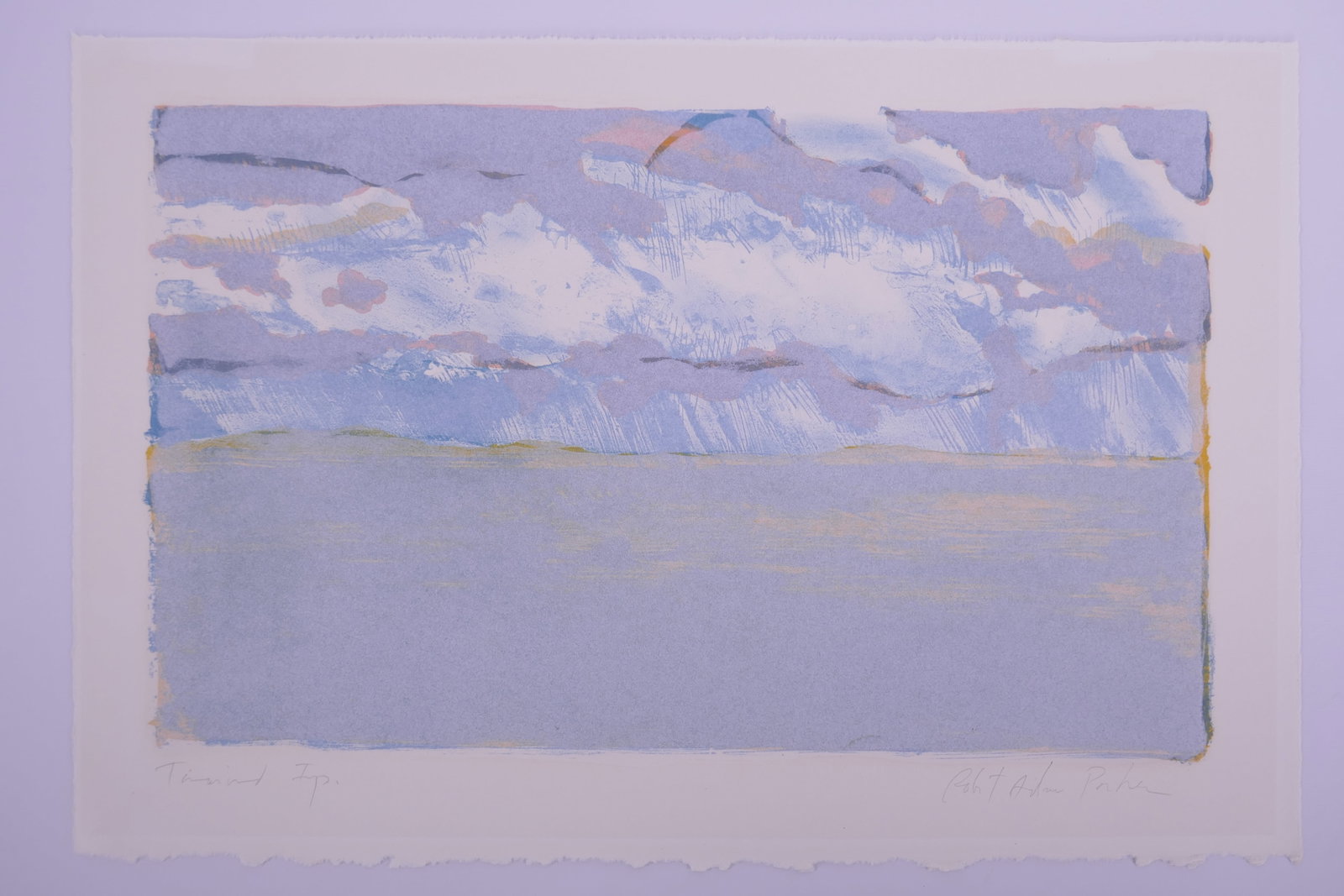 Robert Andrew Parker (American, 1927–2023), County Clare, Eire III, 1967 Color Lithograph (1 of 18)