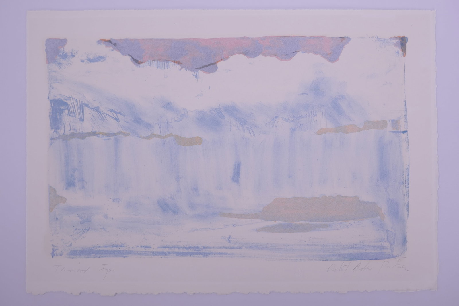 Robert Andrew Parker (American, 1927–2023), County Clare, Eire IV, 1967 Color Lithograph (1 of 20)
