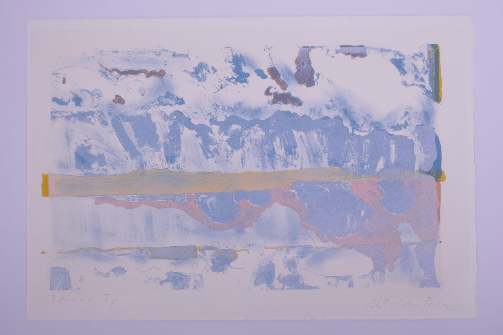 Robert Andrew Parker (American, 1927–2023), County Clare, Eire II, 1967 Color Lithograph (1 of 20)